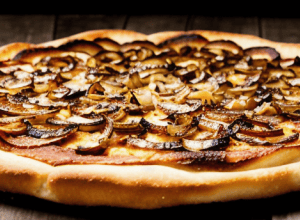‘Flammkuchen’, pizza germană rapidă și delicioasă – Rețetă simplă