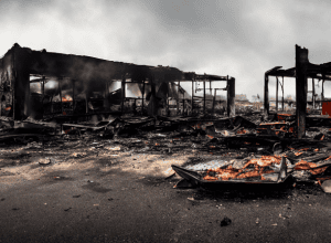 Girona: Muncitor mort în incendiul de la supermarket