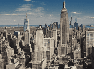 Cel mai mare living din New York și vedere spre Statuia Libertății: iată imensul penthouse din 100 Barclay