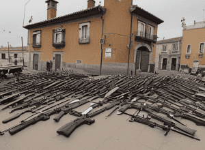 Destructurată rețea care livra arme grupurilor criminale în Almería