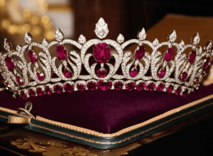 Tiara spectaculoasă purtată de prințesa Amalia la banchetul de stat