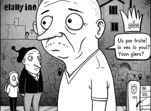 El Roto: «Reînvii și mă întorc peste eoni»