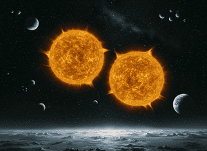 Sisteme planetare binare: Cât de rare sunt?