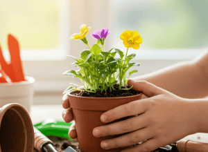 Lecții valoroase pe care copiii le pot învăța de la plante: importanța apei și efemeritatea vieții