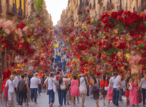 Librarii și florarii catalani anticipează un Sant Jordi record datorită vremii bune