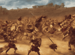 Mușcătura unui leu pe rămășițele unui gladiator roman, prima dovadă directă a luptelor sale cu animale