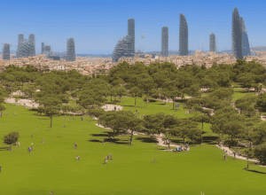 Mii de oameni transformă Glòries în centrul Barcelonei