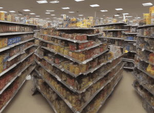 Panică într-un supermarket din Barcelona în timpul unei pene de curent
