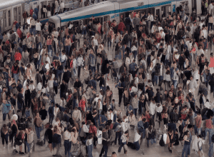 În Madrid, nimic nu funcționa în timpul penei de curent majore, doar răbdarea