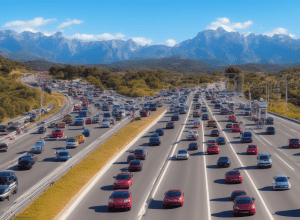 Traficul Rutier Așteaptă 7,5 Milioane de Deplasări pe Șosele în Timpul Minivacanței de 1 Mai