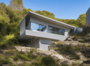 Casa Magarola: O locuință spectaculoasă fără piloni, cu intrare prin acoperiș, lângă Barcelona