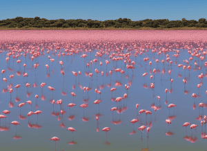 Laguna Fuente de Piedra din Malaga: Paradisul a 40.000 de flamingo a revenit la viață