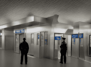 Spray-uri cu piper pentru agenții de pază din depourile Metro Madrid