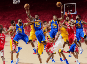 Warriors obțin ultimul loc în semifinalele Vestului după eliminarea Houston-ului