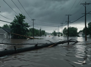 Furtuna "Claudia" în Portugalia: doi morți, inundații masive și pene de curent, Spania sub amenințare