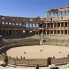 Reconstituiri gratuite de lupte de gladiatori la un muzeu din Madrid