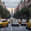 Madrid: Sute de taximetriști protestează împotriva "răpirii mobilității"