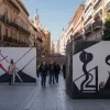 Scandal la Valencia: Autoritățile cer îndepărtarea unui graffiti care-l înfățișează pe șeful regiunii în închisoare