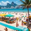 Plajele din Rio de Janeiro riscă să-și piardă muzica și mâncarea stradală din cauza unei legi propuse