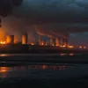 Incendiu la un depozit din Catalonia: Norul toxic de clor a dus la carantinarea a cinci orașe