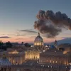 Conclavul de la Vatican: Primele imagini și semnificația "fumatei negre" în alegerea Papei
