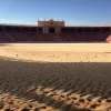 Matadorul David de Miranda a ieșit pe Poarta Prințului din Sevilla după un triumf în coridă, în ciuda taurilor slabi