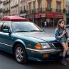 Șofer prins în Santander cu un copil în portbagaj, vorbind la telefon și fără permis: riscă urmărire penală