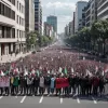 Protestele profesorilor CNTE paralizează Ciudad de México