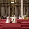 Regele Felipe VI și Regina Letizia se întâlnesc cu Papa Leon XIV după Sfânta Liturghie inaugurală