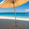 Umbrelă de plajă rezistentă la vânt și soare: Ghidul cumpărătorului pentru un concediu perfect