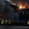 Incendiu în Madrid: Un rănit cu arsuri și patru intoxicați cu fum