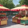 66 de ani pe marginea drumului: Povestea lui Robert, care vinde smoothie-uri și fructe în Miami