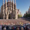 Protest la Barcelona: Sute de persoane s-au manifestat împotriva turismului de masă
