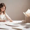 De la avocată la artistă: Cristina Velasco Mora și magia hârtiei