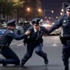 Polițist din Madrid, reținut pentru uciderea unui bărbat suspectat de furtul telefonului