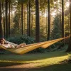 Relaxare de vară la preț redus: Cel mai vândut hamac ultralight de pe Amazon, la un preț minim istoric