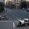 Un bărbat a fost lovit de o motocicletă în Madrid, șoferul a fugit