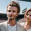 David Beckham, prezent la Wimbledon după operație: vedeta fotbalului în compania mamei sale