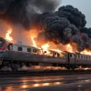 Incendiu în Spania: Circulația trenurilor AVE suspendată între Madrid și Andaluzia
