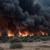 Incendiu de vegetație în Creta: peste 1.000 de persoane evacuate, situația se înrăutățește