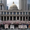 Protest în Mexic: Membrii CNTE au invadat sediul Ministerului Educației