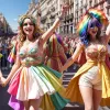 Madridul celebrează: Imagini vibrante de la parada și demonstrația LGBTQ+