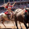 Guillermo Hermoso de Mendoza cucerește publicul la corida din Pamplona