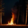 Incendiu de pădure în Tarragona: vântul puternic complică stingerea, sute de oameni evacuați