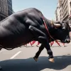 San Fermín: Imagini de la a doua cursă cu tauri