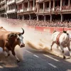 Al patrulea encierro de San Fermín: Taurii rapizi de la Victoriano del Río