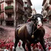 San Fermin: A patra cursă cu tauri în imagini