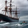 Winston Churchill și omul peste bord: o metaforă a scufundării în lumea modernă
