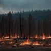 Incendii forestiere în Spania: 160.000 de hectare afectate, sute de specii în pericol