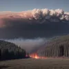Fumul incendiilor a atins trei țări: sateliții au detectat emisii record